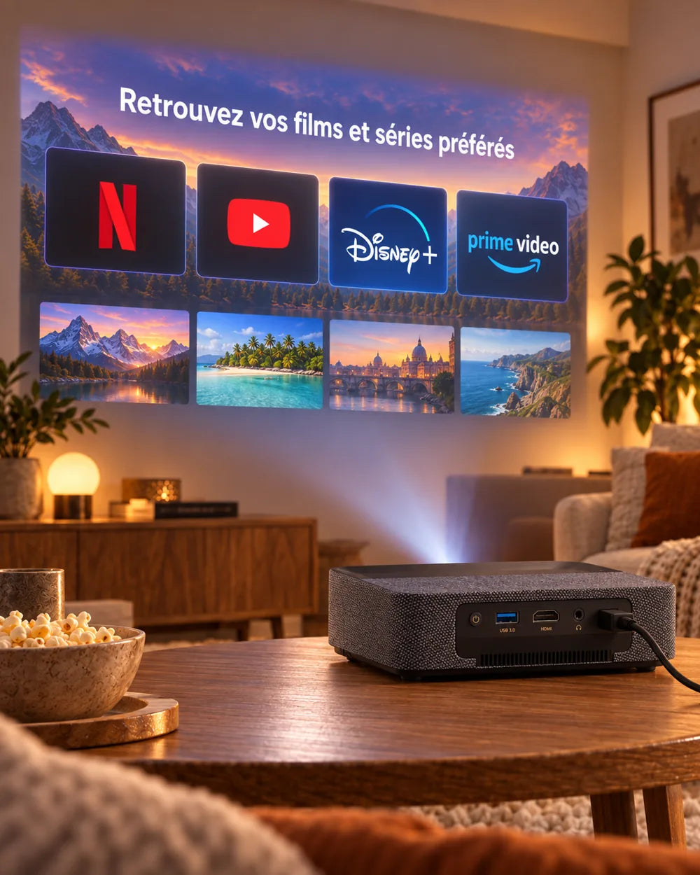 ProjektorLand Aura Laser – films en series op groot formaat