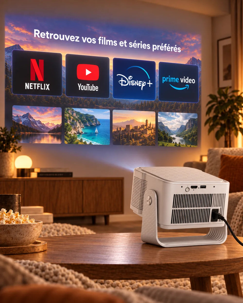ProjektorLand Horizon Max – films en series op groot formaat