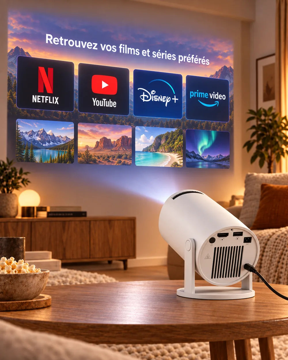 ProjektorLand Luma Compact – films en series op groot formaat