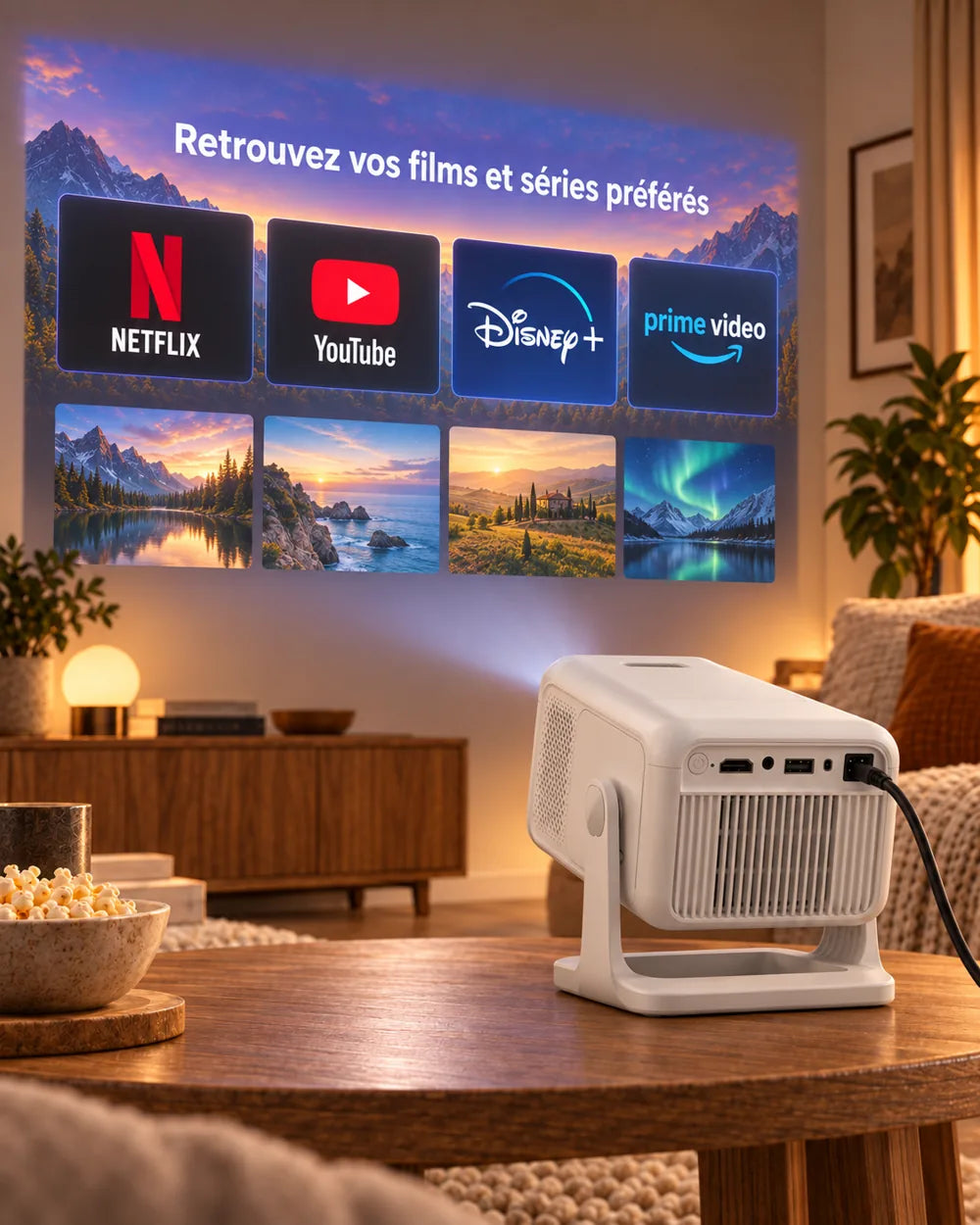 ProjektorLand Nova Plus – films en series op groot formaat