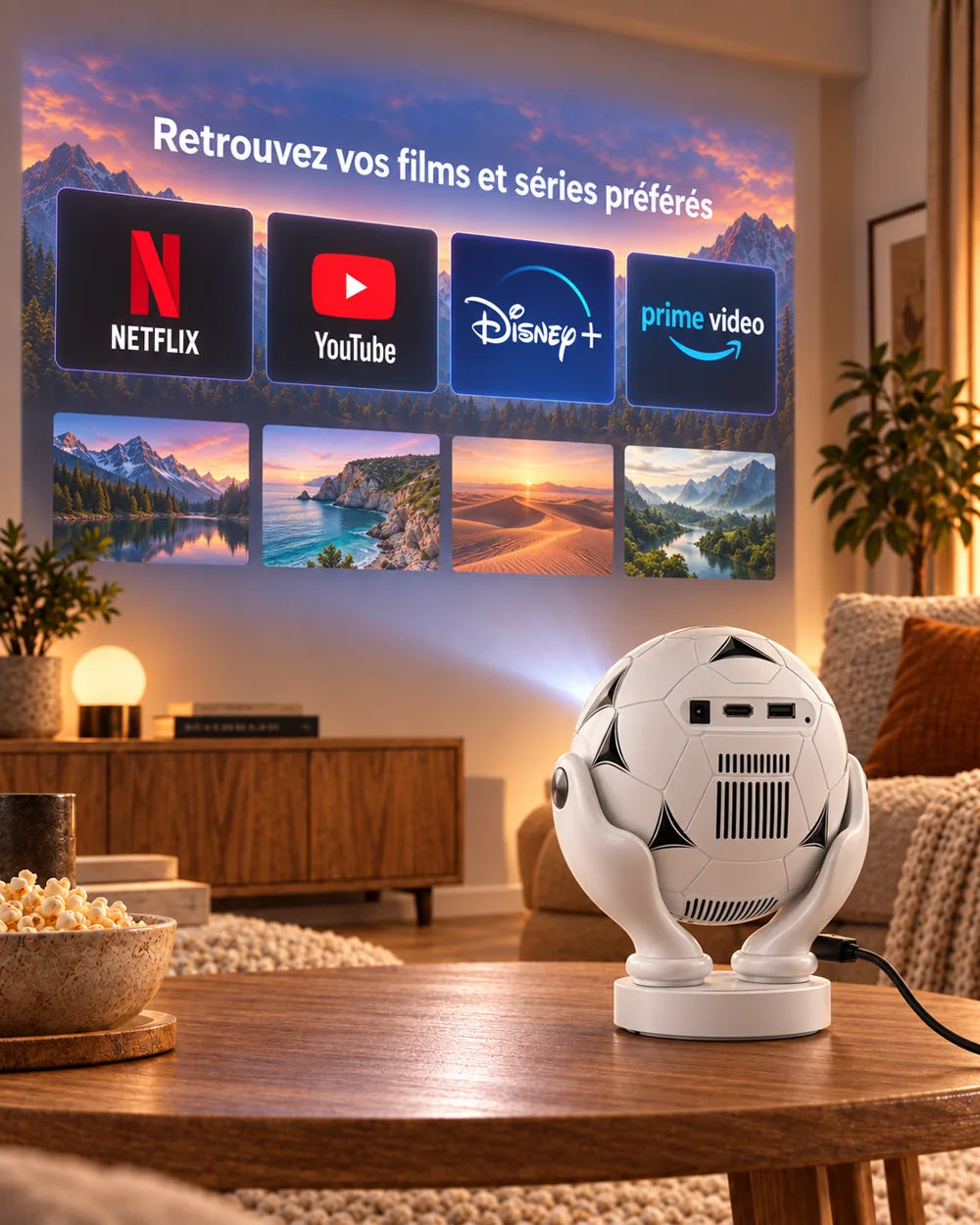 ProjektorLand Orbit Pro – films en series op groot formaat