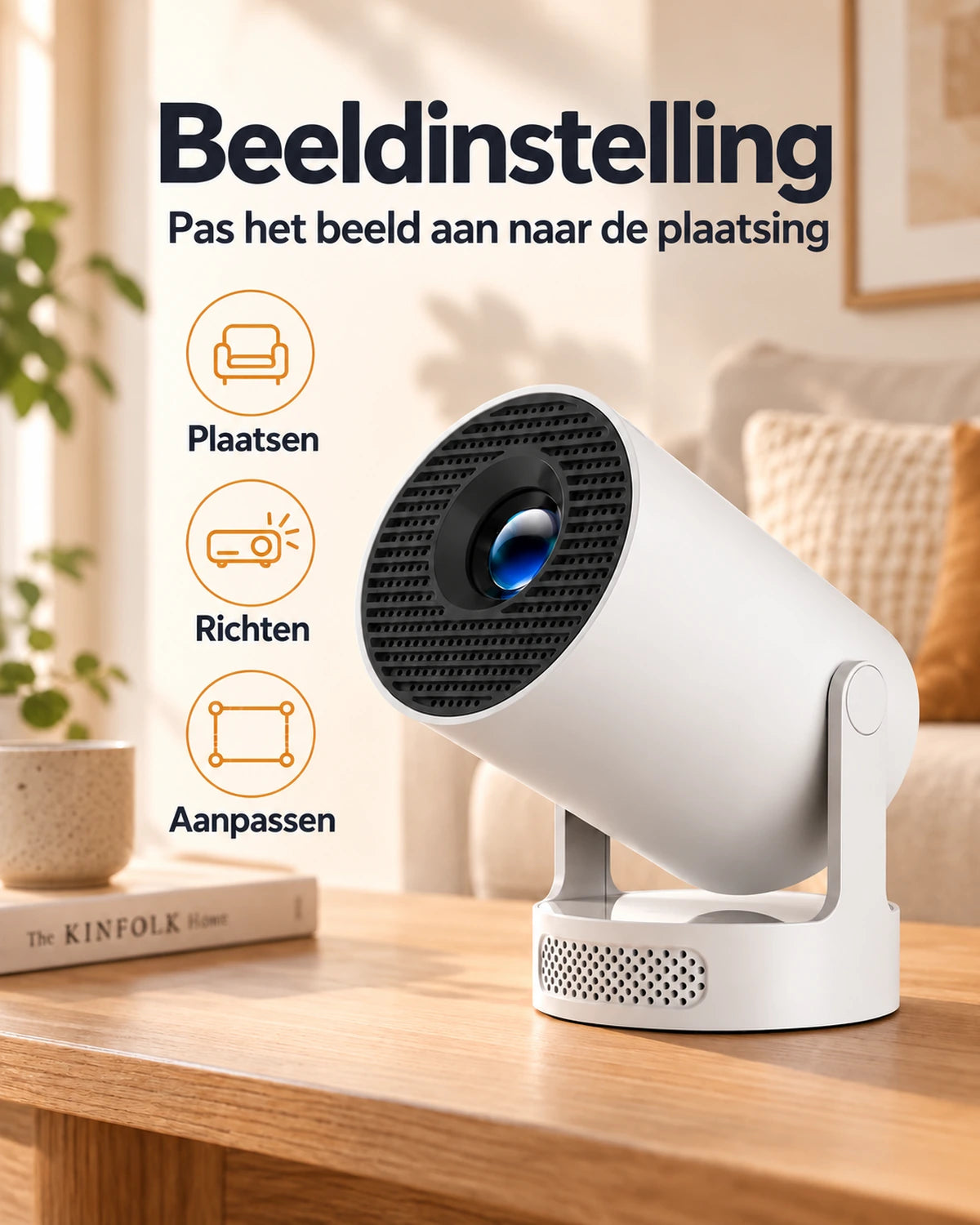 4K-compatibele beamer, 330 ANSI lumen – Luma One, Wi-Fi 6 en Bluetooth 5.0